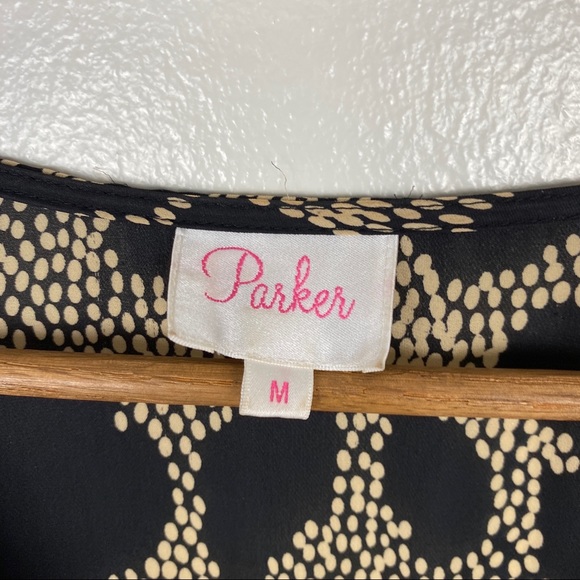 Parker Speckle Print Crossover Wrap Dress - Picture 2 of 4